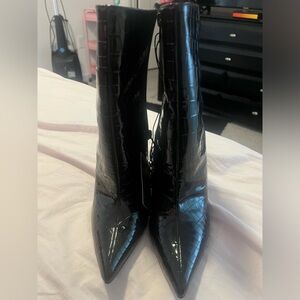 Black Booties Size 7